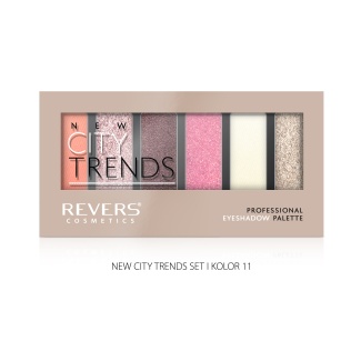 Cienie do powiek NEW CITY TRENDS, PROFESSIONAL EYESHADOW PALETTE