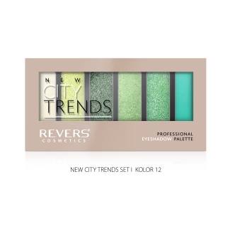 Cienie do powiek NEW CITY TRENDS, PROFESSIONAL EYESHADOW PALETTE