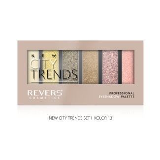 Cienie do powiek NEW CITY TRENDS, PROFESSIONAL EYESHADOW PALETTE