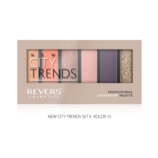 Cienie do powiek NEW CITY TRENDS, PROFESSIONAL EYESHADOW PALETTE