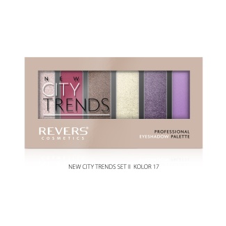 Cienie do powiek NEW CITY TRENDS, PROFESSIONAL EYESHADOW PALETTE