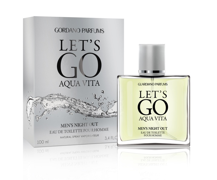 001 Let's Go Aqua Vita, eau de toilette pour homme 100 ml